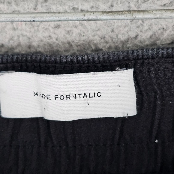 Italic Jogger Pants Mens Medium Athletic Gym & Training Tapered Leg Drawstring - Picture 7 of 8